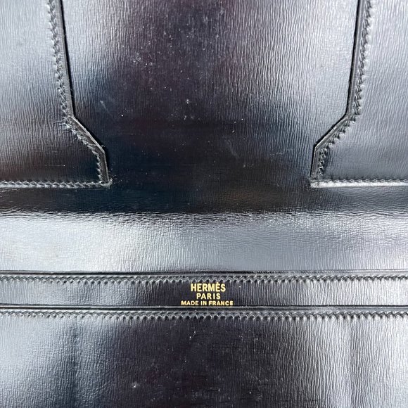 HERMES BLACK LONG WALLET - Picture 7 of 10